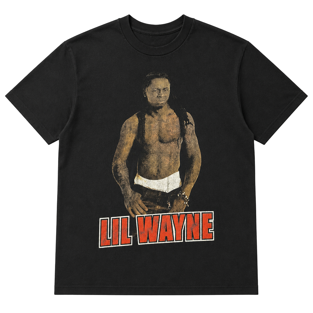 Vintage 2011 Lil Wayne YMCMB Tour Graphic T-Shirt 1