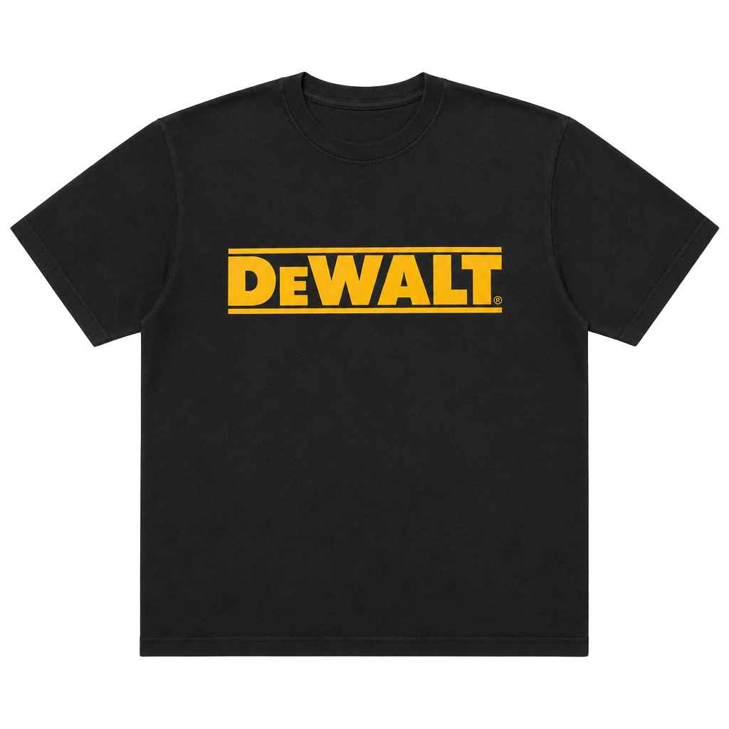 DEWALT Black & Yellow Logo T-Shirt 1