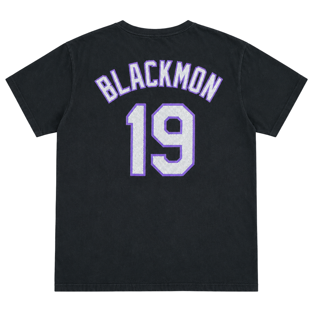 Majestic Colorado Rockies Blackmon 19 T-Shirt XL Black 1