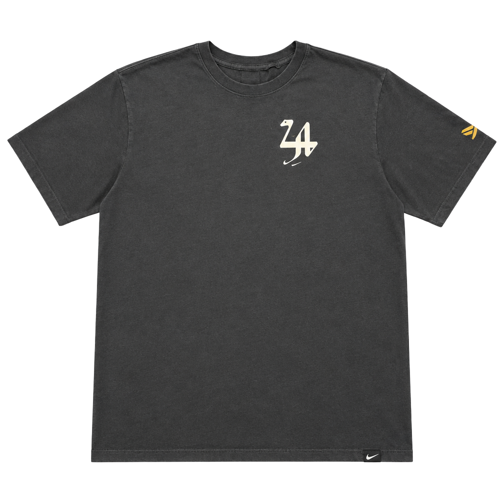Nike Kobe Bryant 24 Five Rings Snake Shirt Medium Black Mamba Lakers 1
