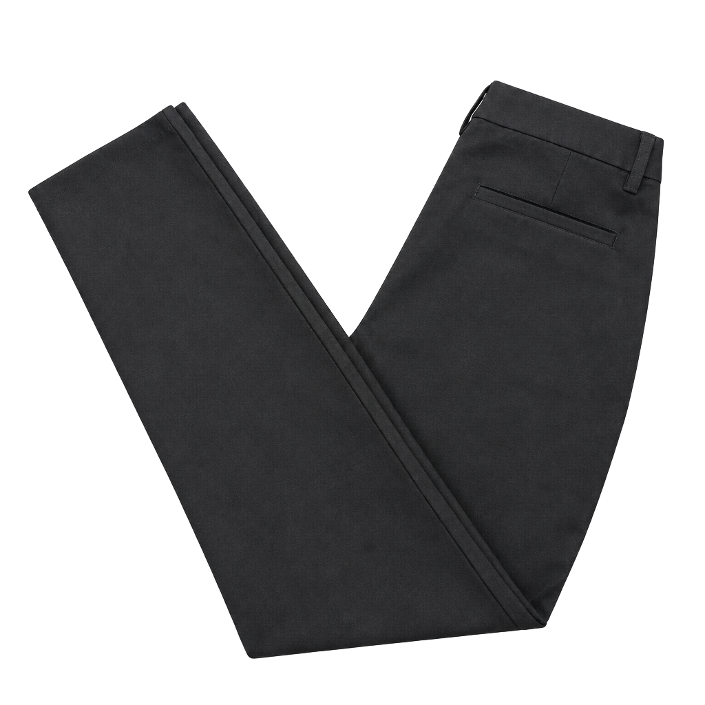 Lee Straight Leg Mid Rise Size 4 Medium Black Wrinkle Free Pants 1