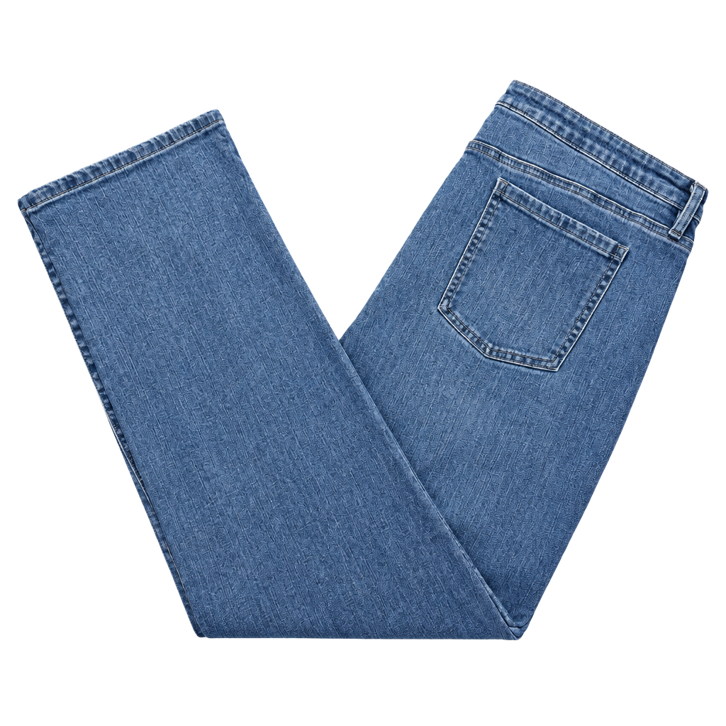Buffalo David Bitton Alyssa Straight Leg Jeans Size 16/36 Blue Denim 1
