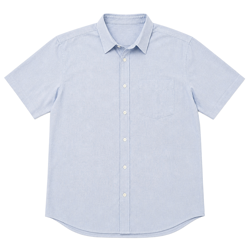 Design In Italy Luxury Short Sleeve Button Down Shirt 2XL 1