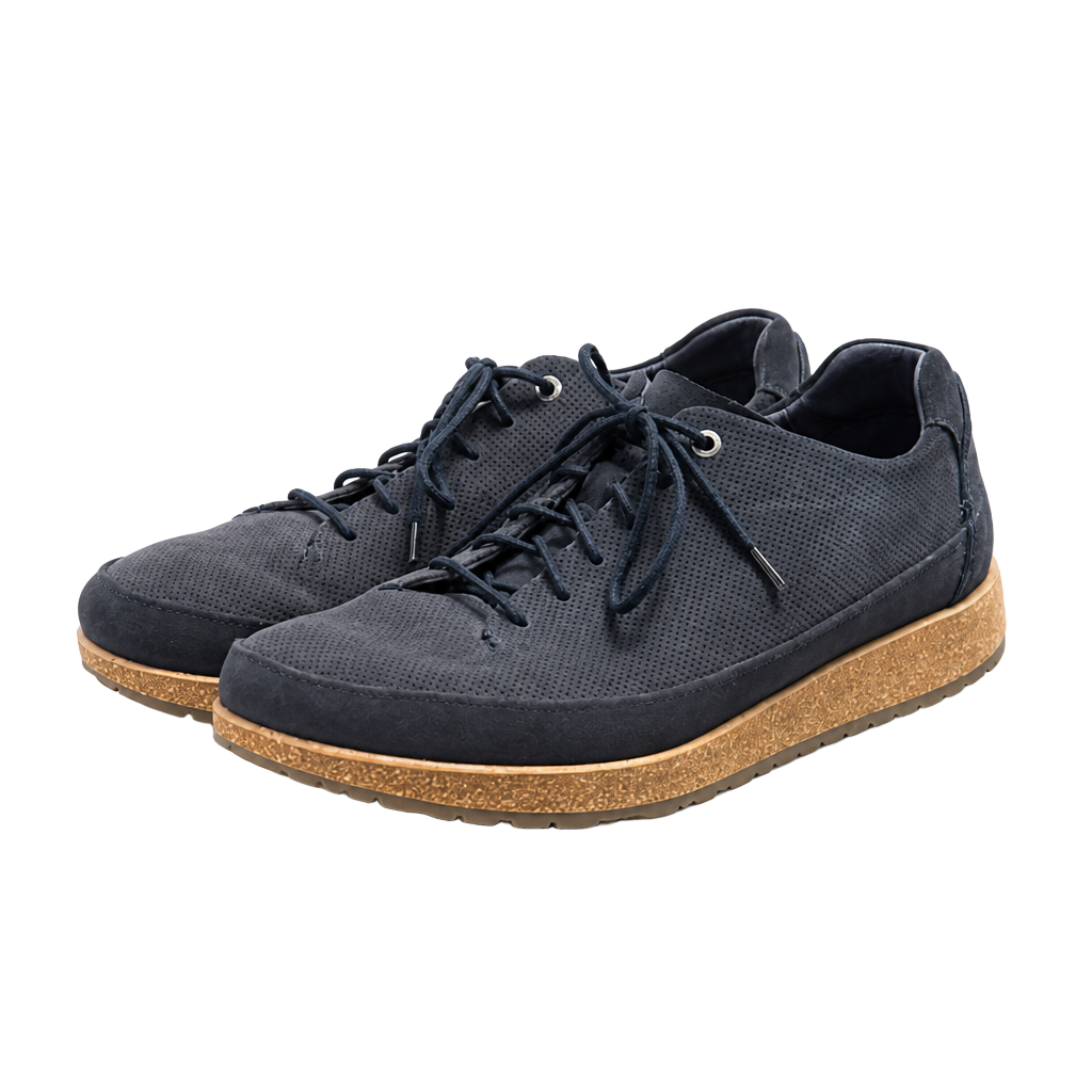 Birkenstock Honnef Low Midnight Suede Leather Sneakers 1