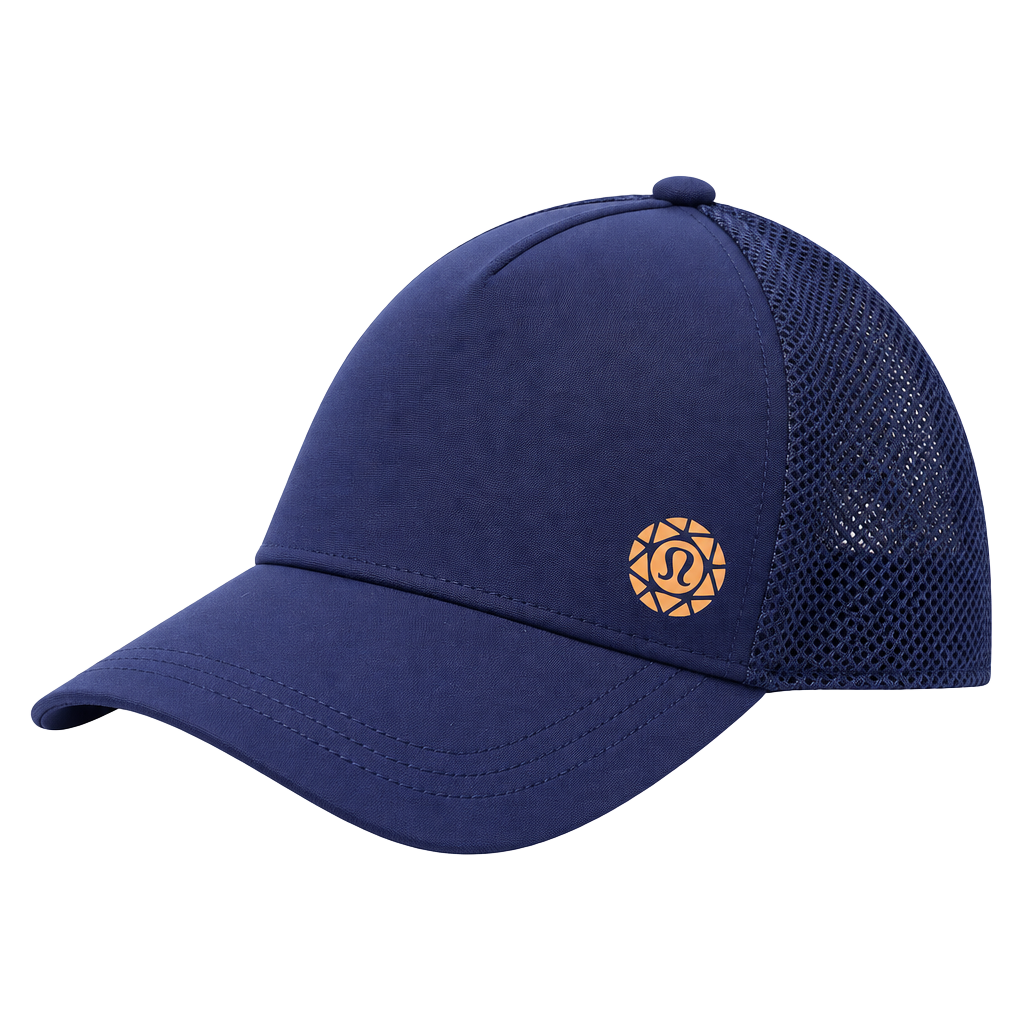 Lululemon Trucker Hat Blue Mesh Cap 1