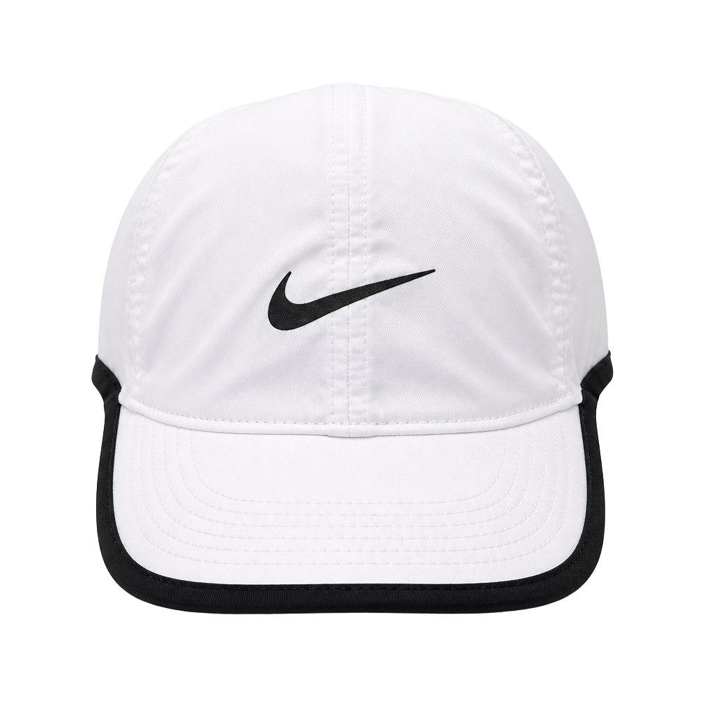Nike Youth Aerobill Featherlight Cap Hat White NWOT 1