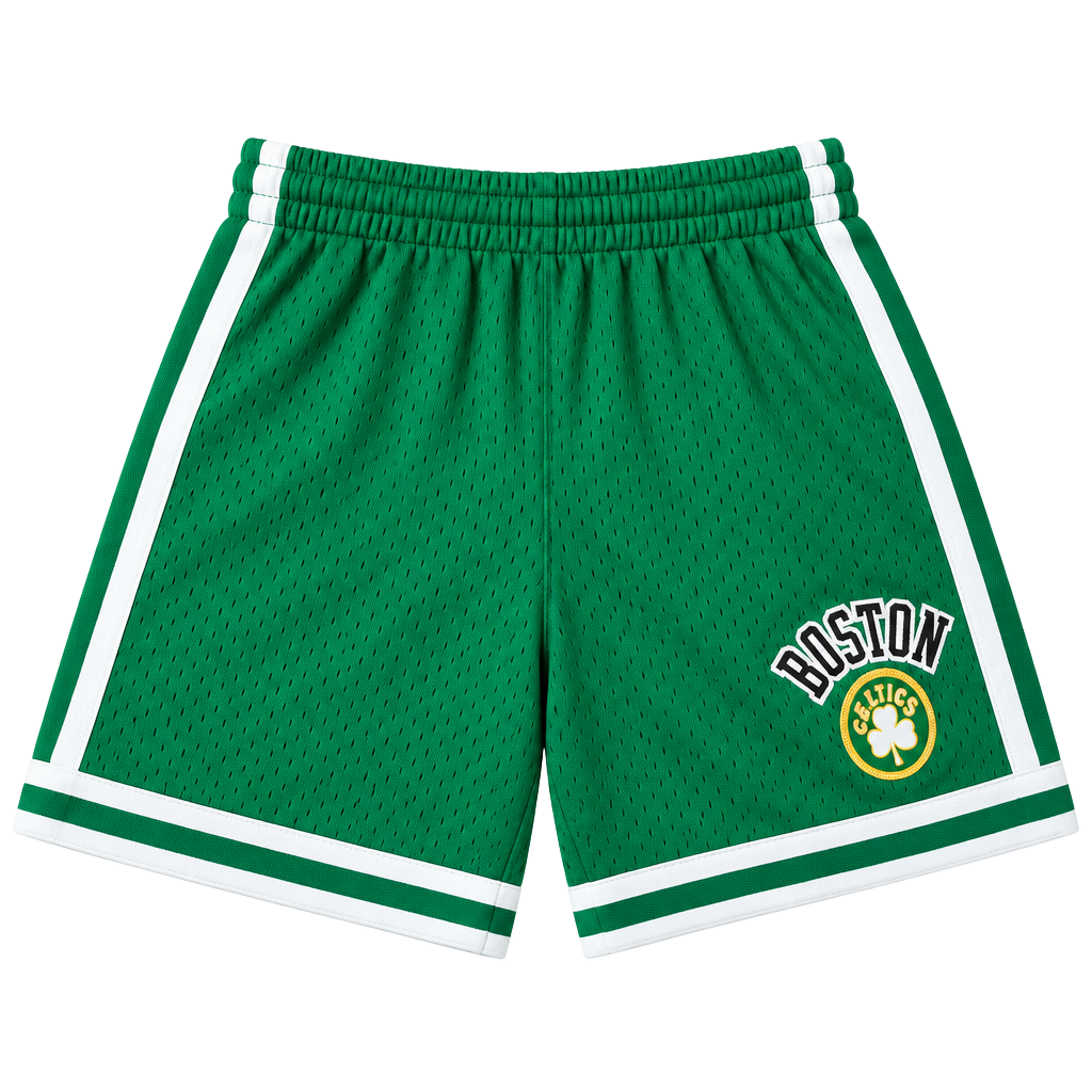 Mitchell & Ness Boston Celtics Jump Shot Shorts Green 1