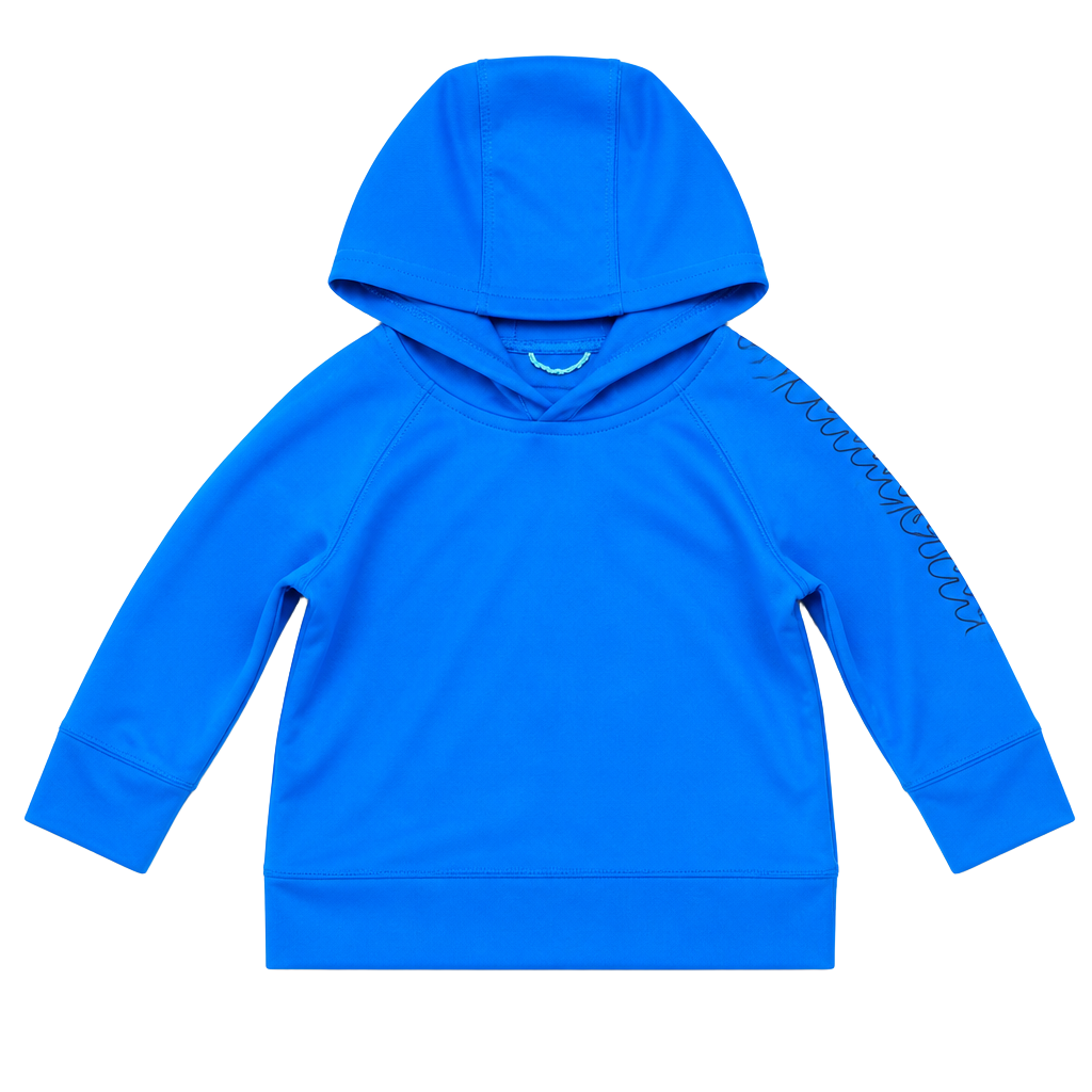 Patagonia Capilene Hoodie Size 3-6M Blue Sun Hooded Shirt 1