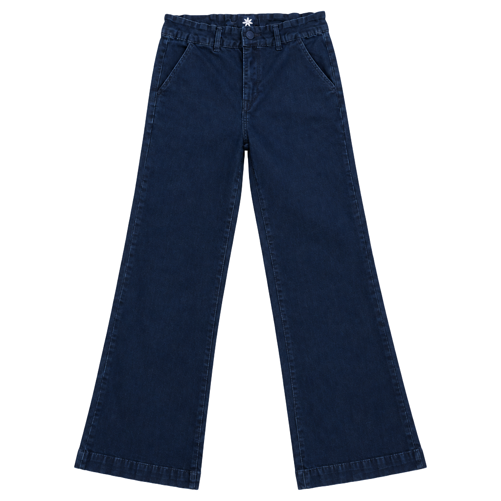 State of Independence Pants Size 10 Blue Wide Leg 1
