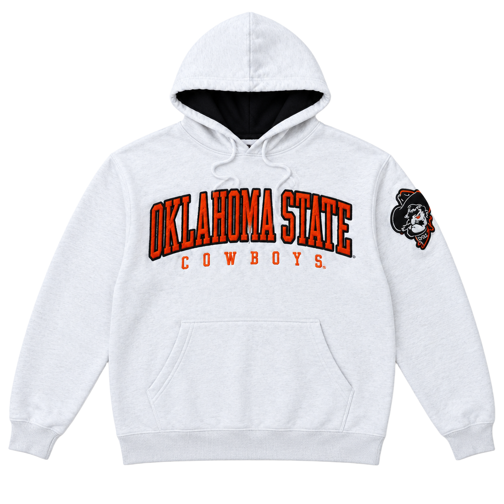 Champion Oklahoma State Cowboys Hoodie Size XL White 1