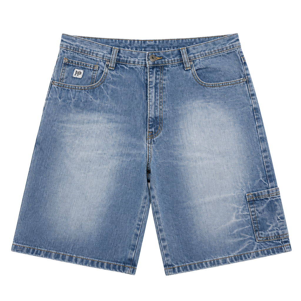 Ignition Denim Jorts Size 34 Y2K Baggy Cargo Shorts 1