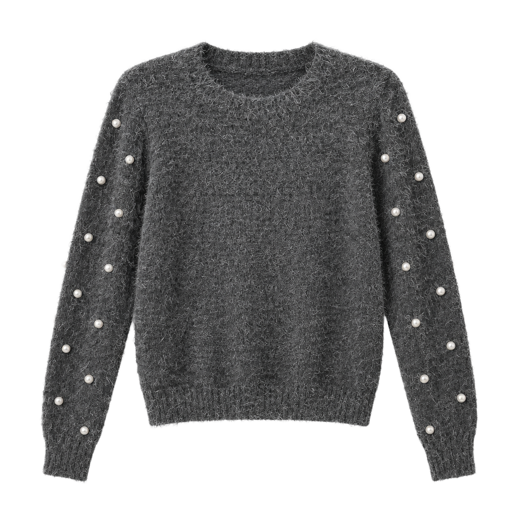 Grey Pearl Sweater 1