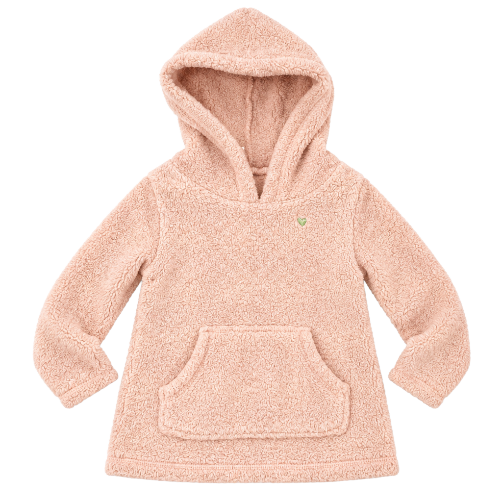 Carter's Fleece Hoodie Size 18M Pink Sherpa 1