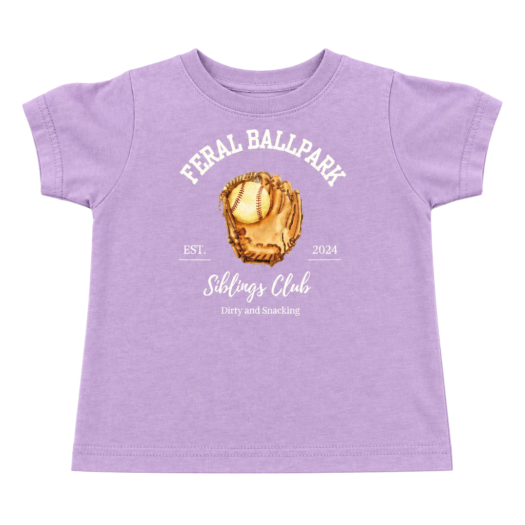 Rabbit Skins Feral Ballpark T-Shirt Size 12M 1