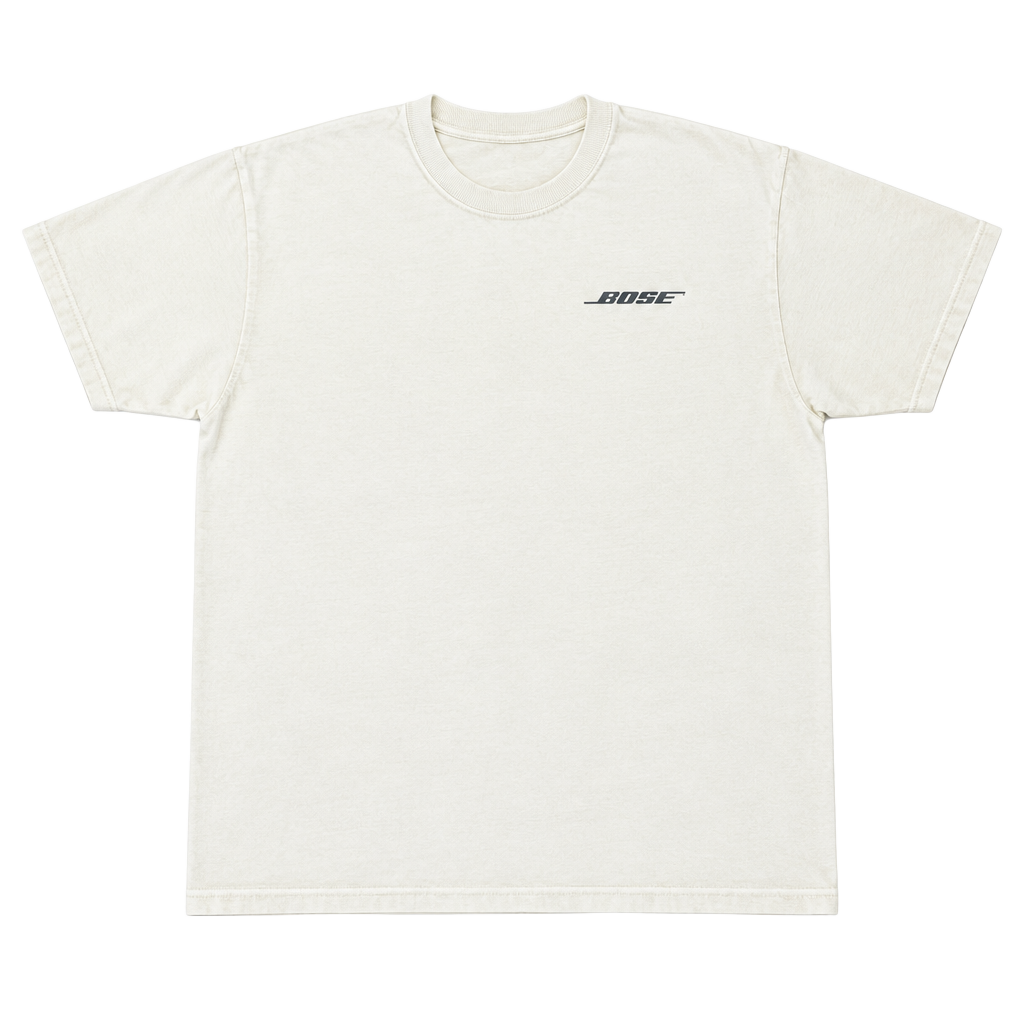 Vintage Fruit of the Loom Bose Big Deal T-Shirt Size XL White Graphic Tee 1