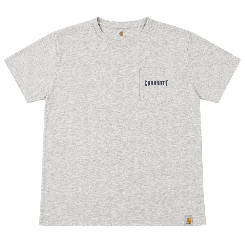 Carhartt Pocket T-Shirt Size L Gray Heather 1