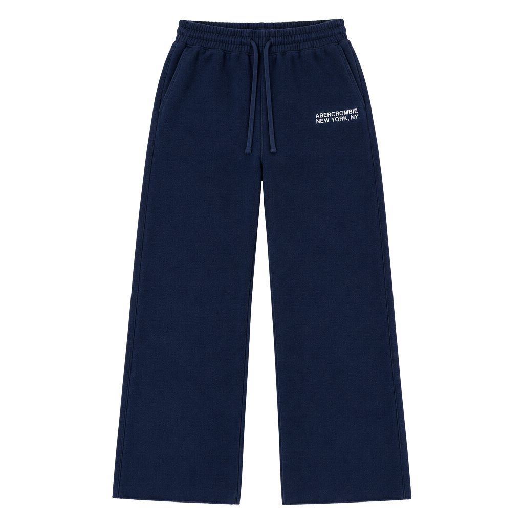 Abercrombie & Fitch Soft A&F Collection Sweatpants Size XS Navy Blue 1