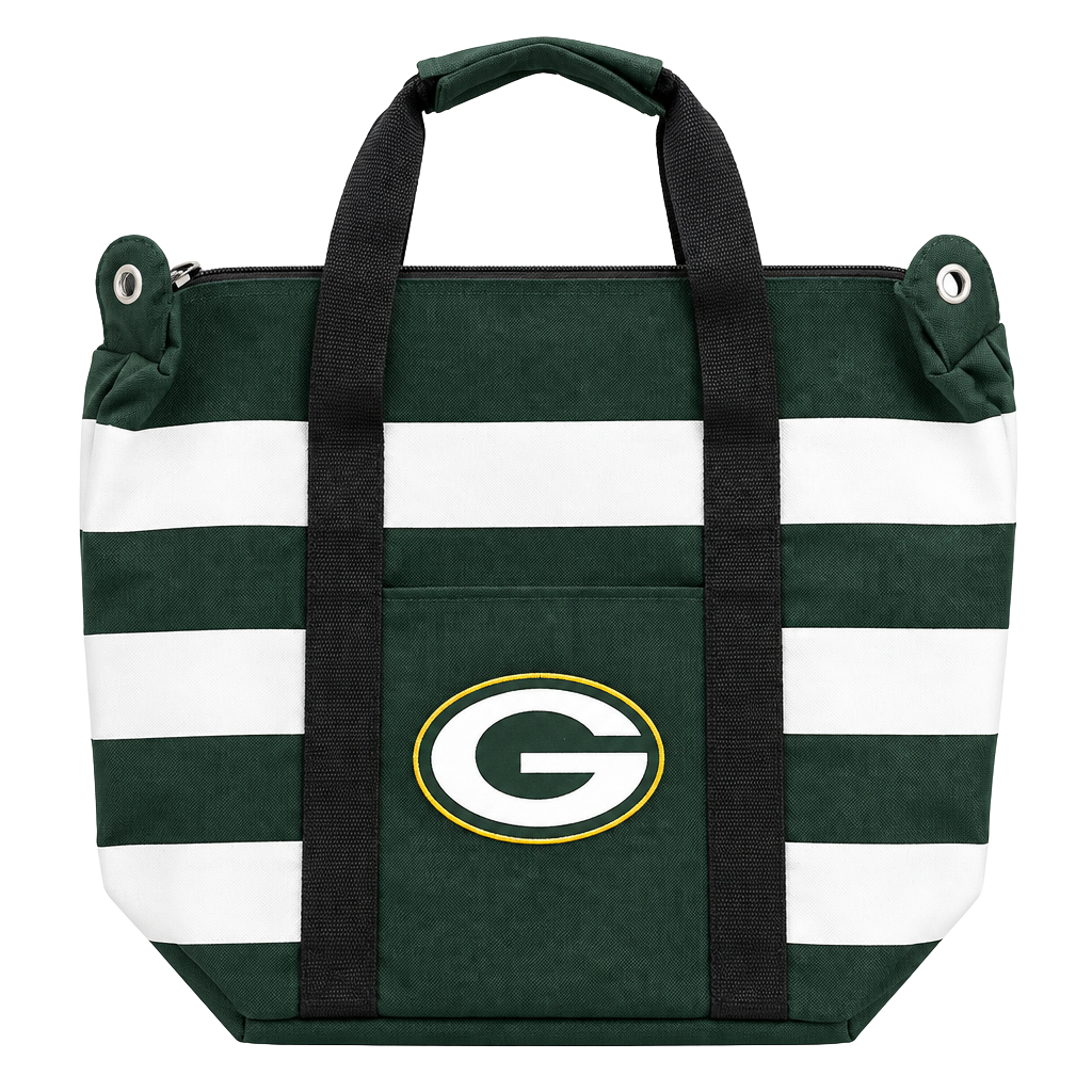 NFL Green Bay Packers Bold Stripe Tote Bag 1