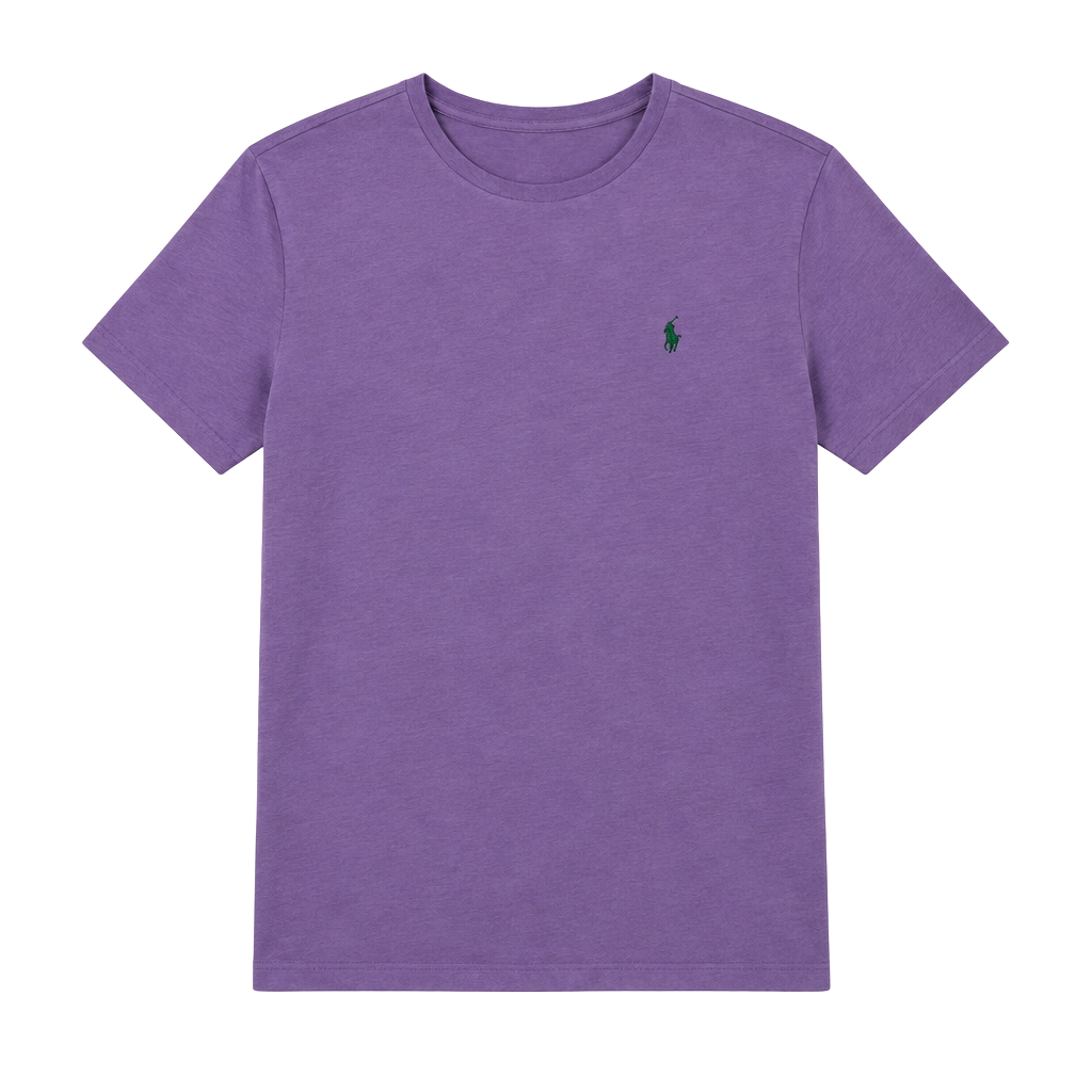 Polo Ralph Lauren Purple T-Shirt Classic Pony 1