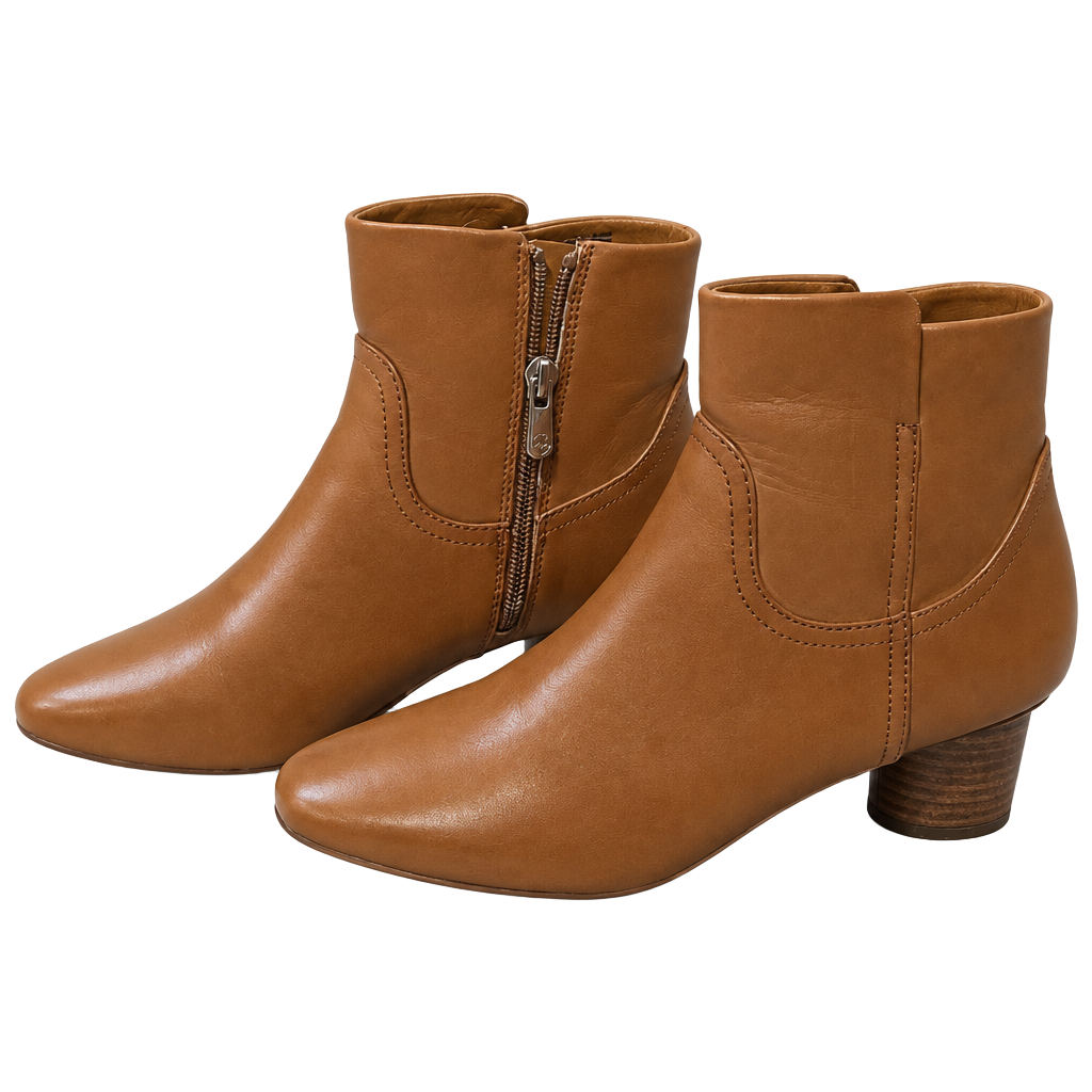 Draper James Bethany Cylinder Block Heel Boots size US 9. Zip up on inside ankle 1