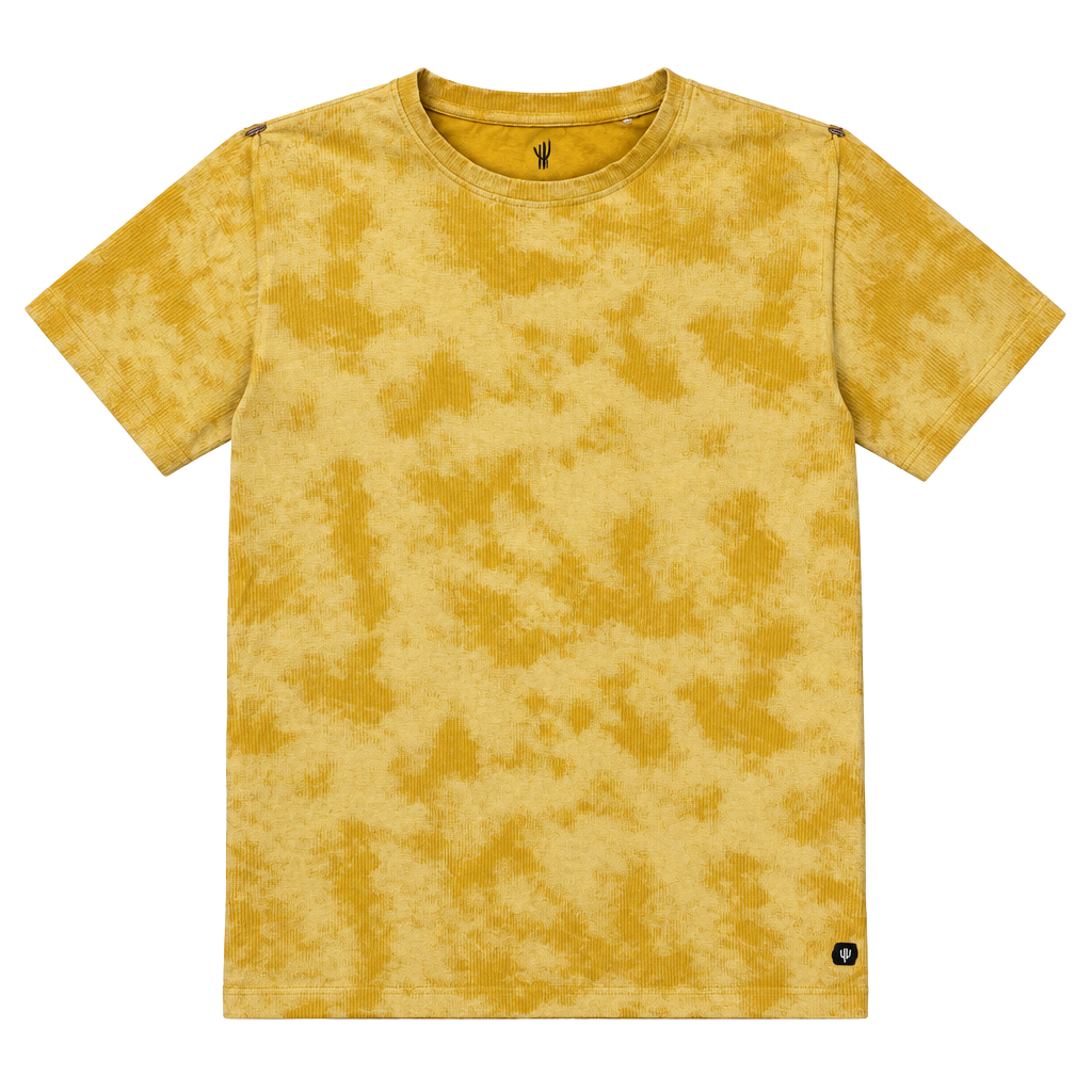 Urban Cactus T-Shirt Size 2XL Yellow Tie Dye Crewneck 1