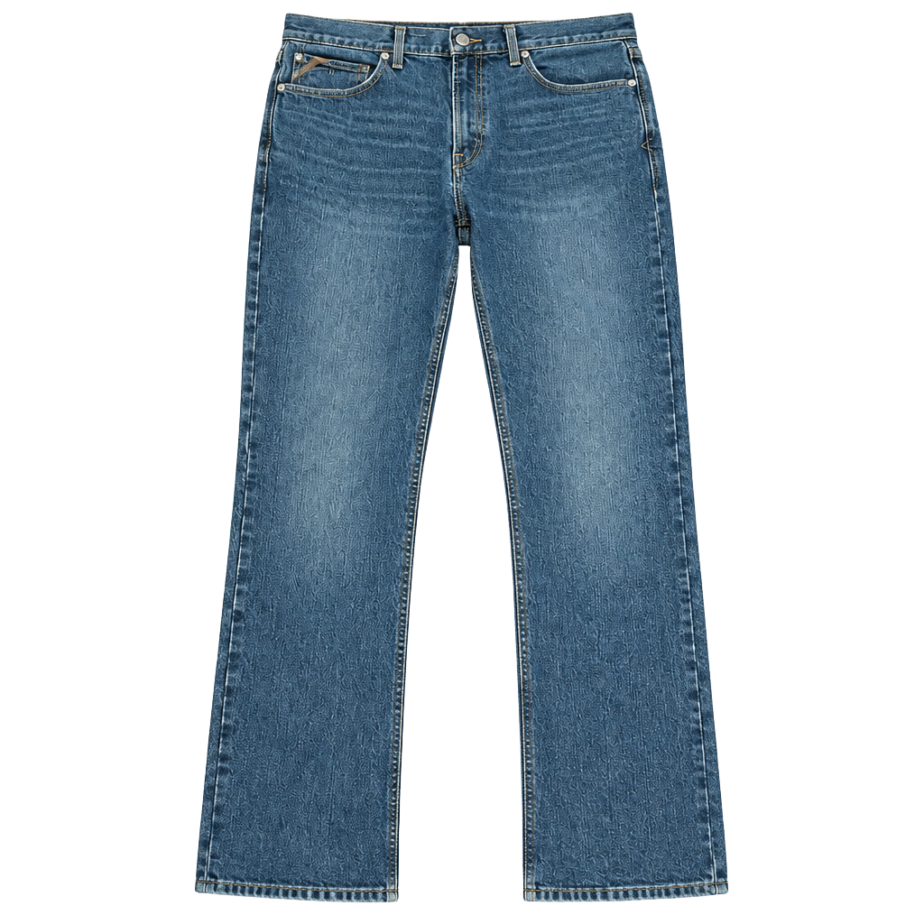 Ariat M4 Relaxed Boot Cut Jeans Size 38x30 Blue Denim 1