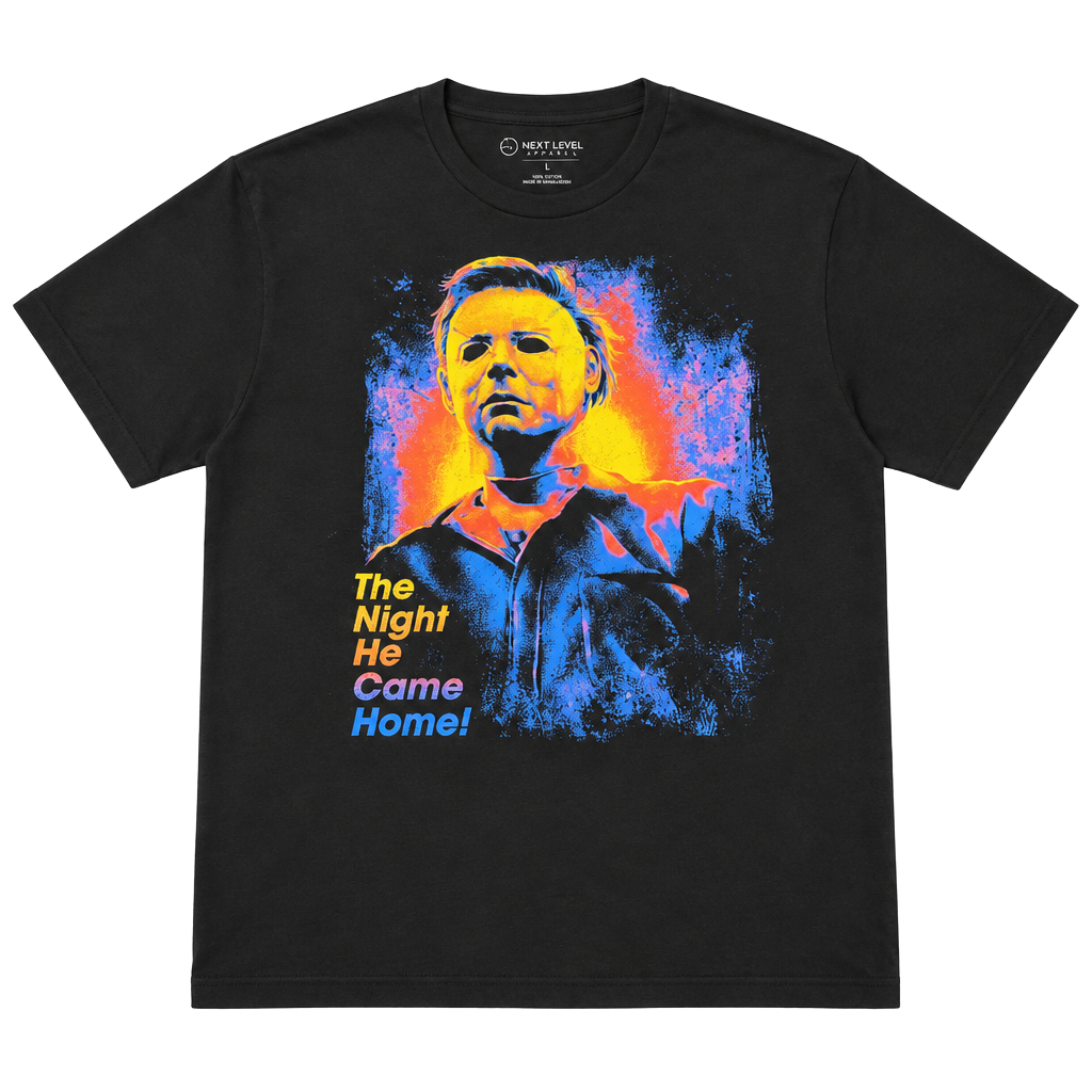 Vintage Michael Myers Halloween Size XL Black Graphic Tee 1