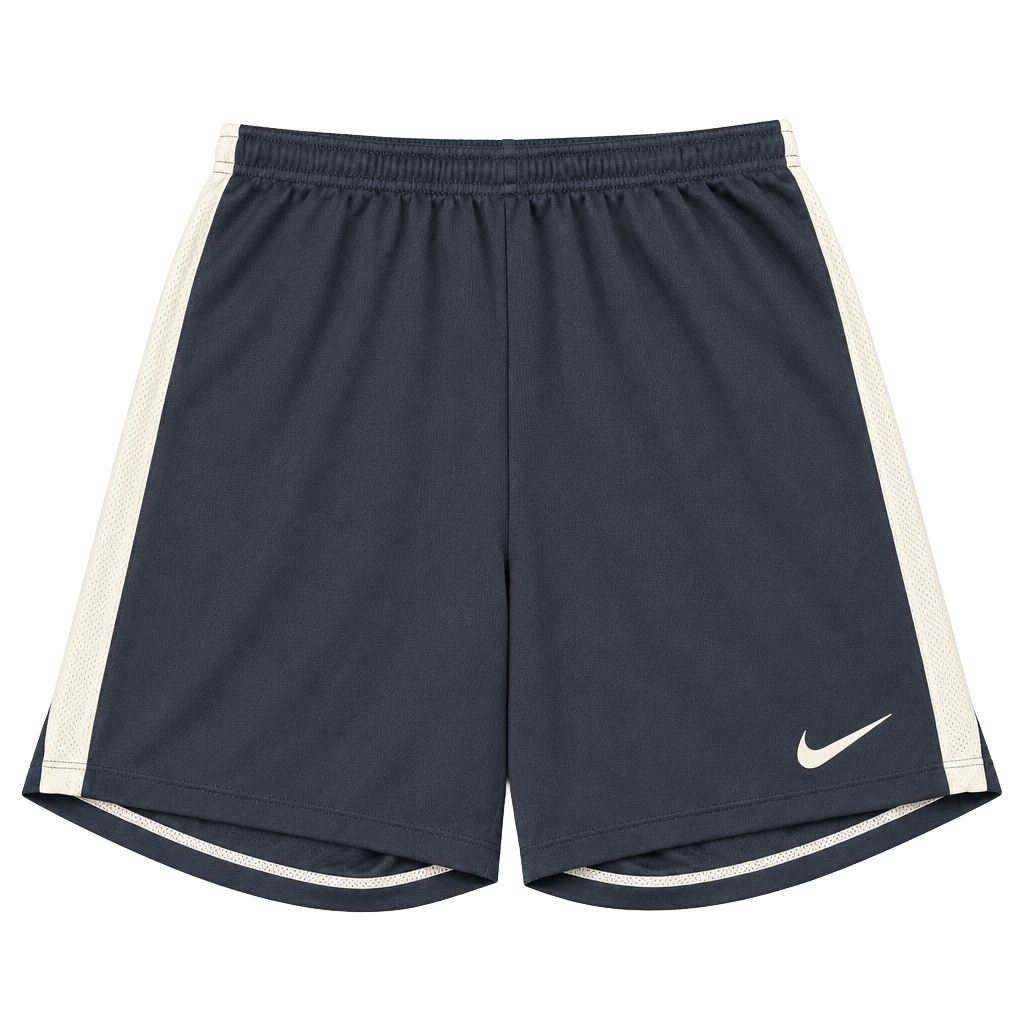 Nike Dri-FIT Athletic Shorts Womens Size XL Blue White Gym Sports 1