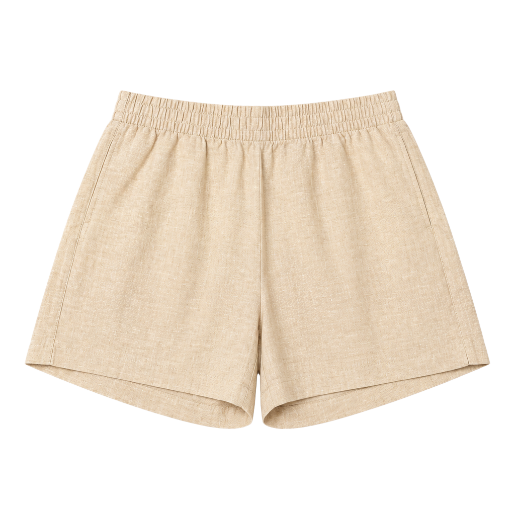 Old Navy Mid-Rise Pull-On Beach Denim Shorts Womens Size Large Medium 1