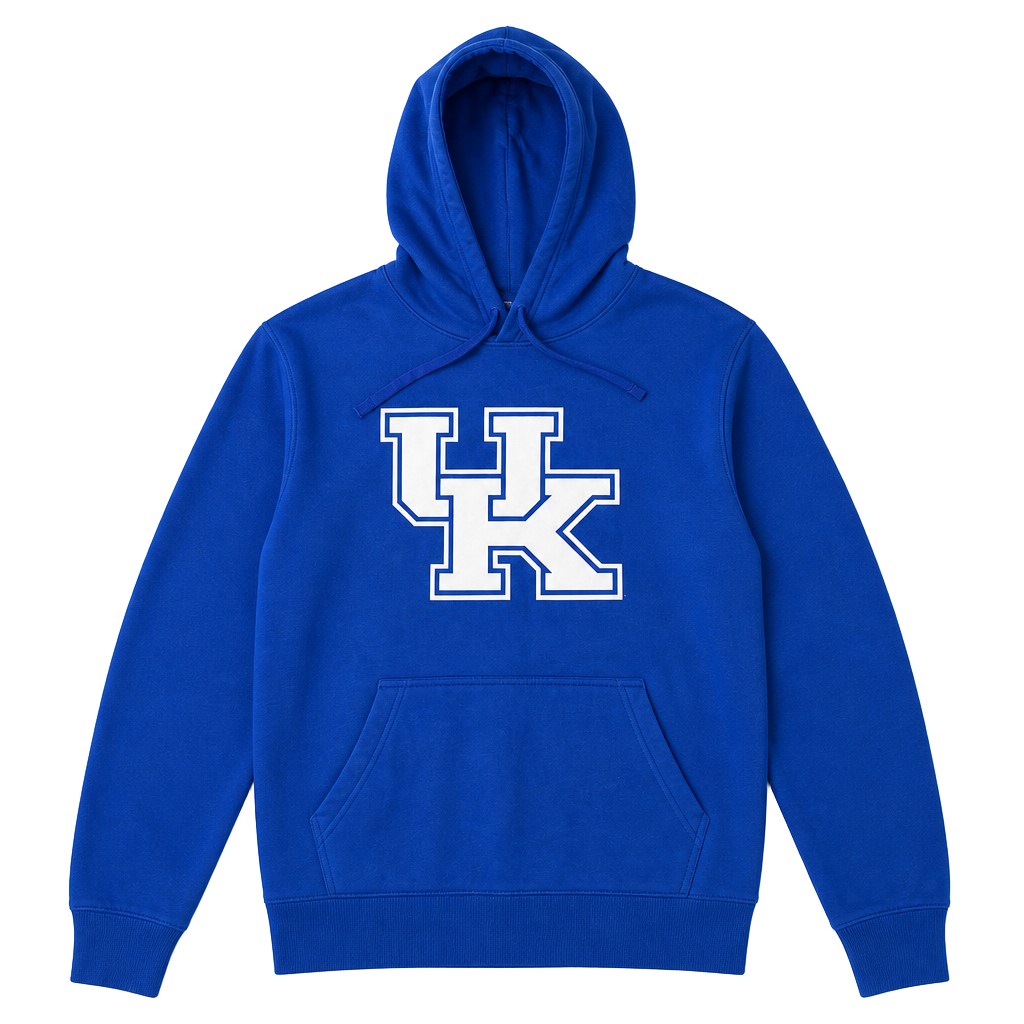 Fanatics Men's Kentucky Wildcats Royal Primary Logo Pullover Hoodie 1