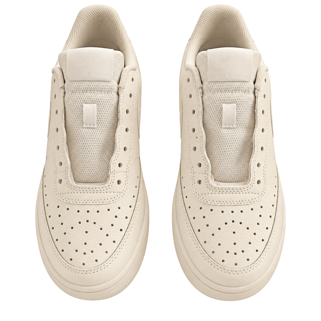 Nike Court Vision Alta White Sneakers 1