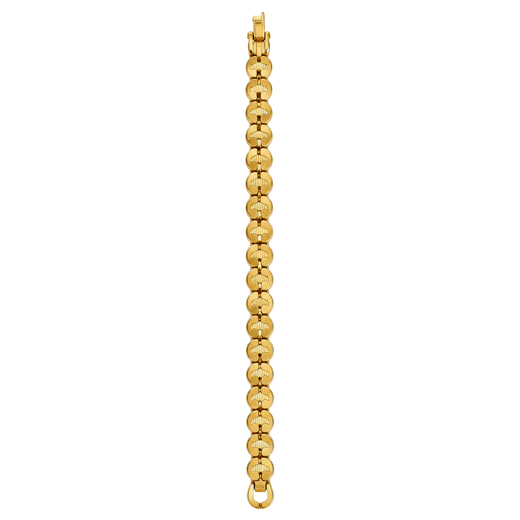 Kreisler USA Bracelet Watch Band 1/20 10K G.F. Gold Stainless 1