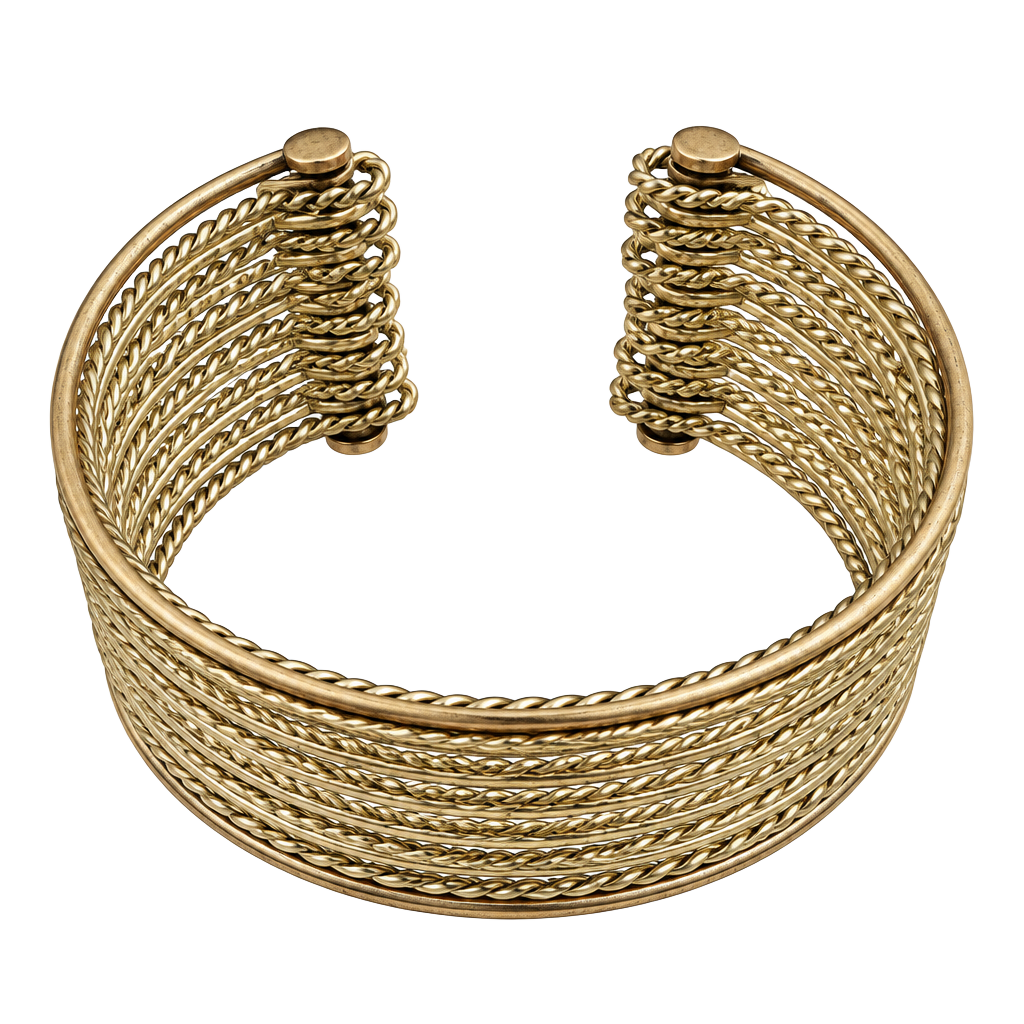 Park Lane Flair Cuff Bracelet Gold Multi-Strand 1