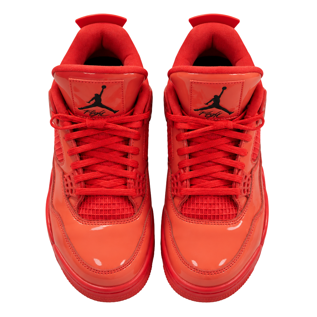 Nike Air Jordan 4 Retro NRG Hot Punch Patent Leather Sneakers 1