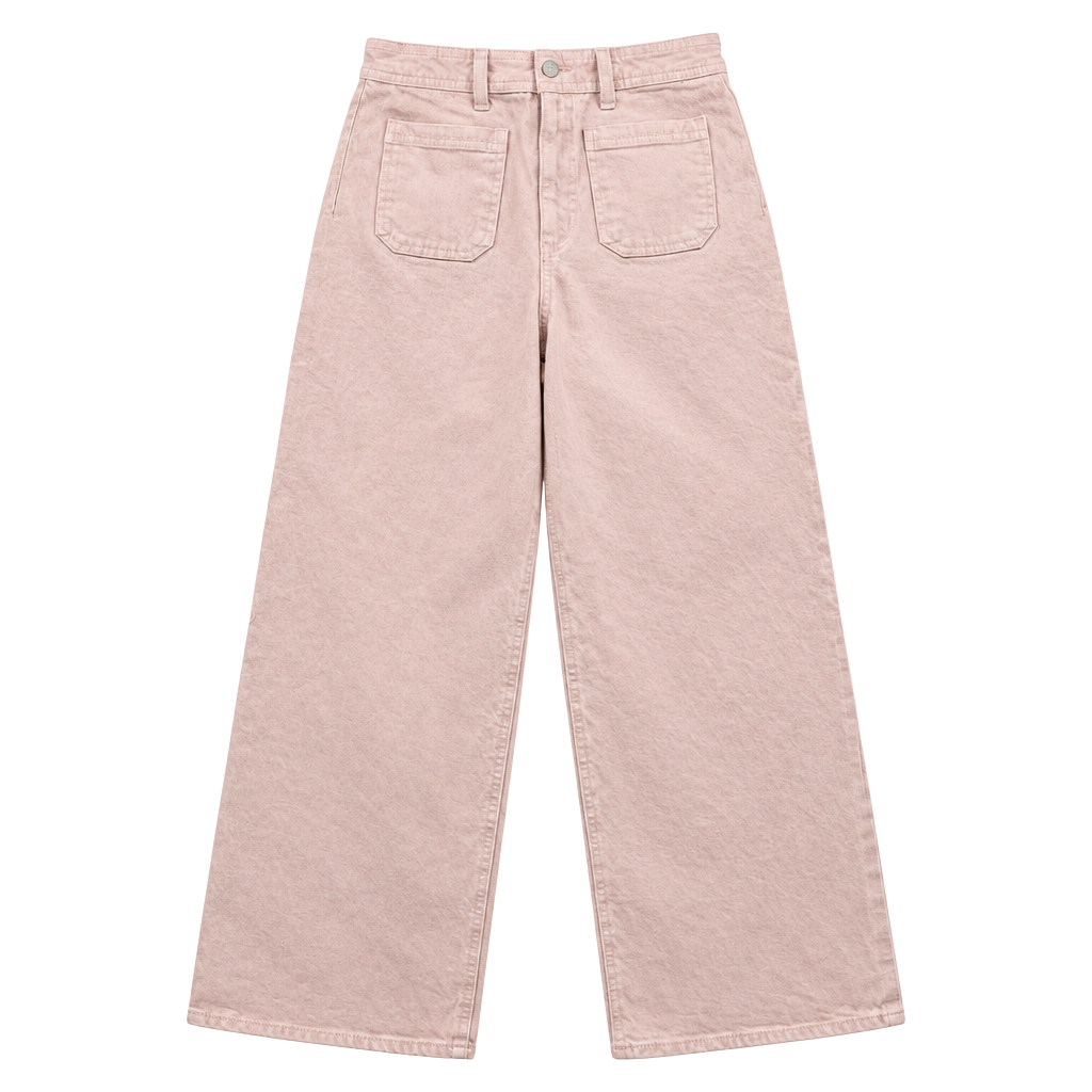 Universal Thread Sailor Straight Leg Size 6R Pink Denim Jeans 1