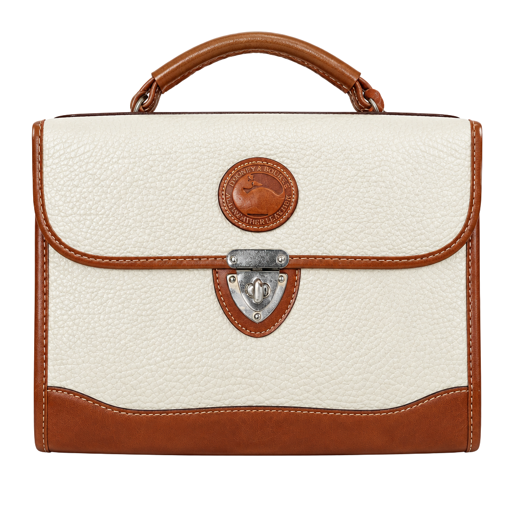 Dooney & Bourke Vintage All-Weather Leather Shoulder Bag Bone Tan 1