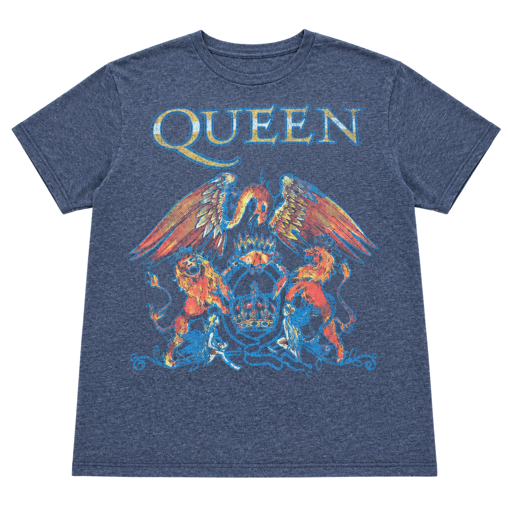 Old Navy Queen Rock Band T-Shirt Size M Dark Gray Graphic Tee 1