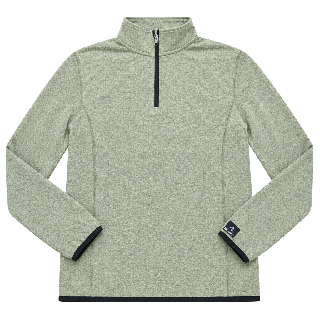 Avalanche 1/4 Zip Fleece Pullover Green 1