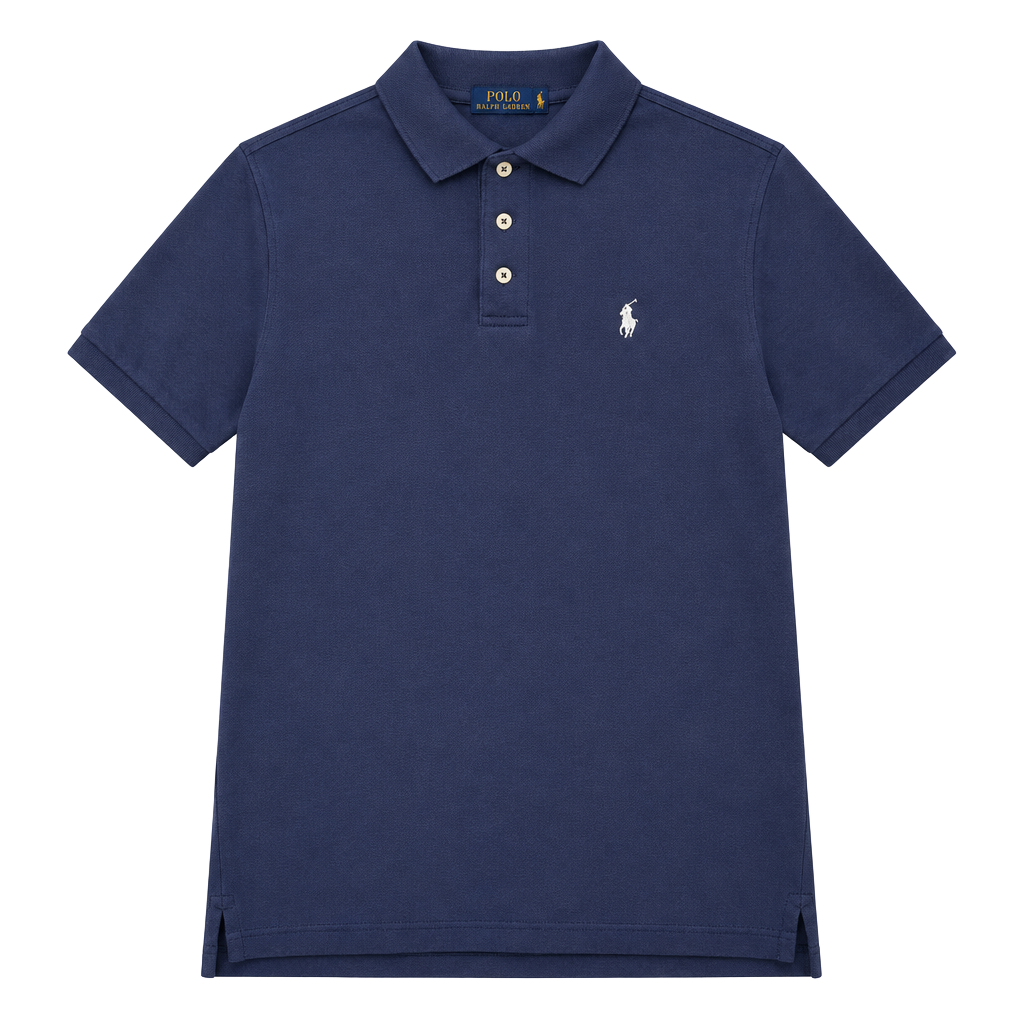 Polo Ralph Lauren Classic Fit Polo Size XL TG Navy Blue Cotton Short Sleeve 1