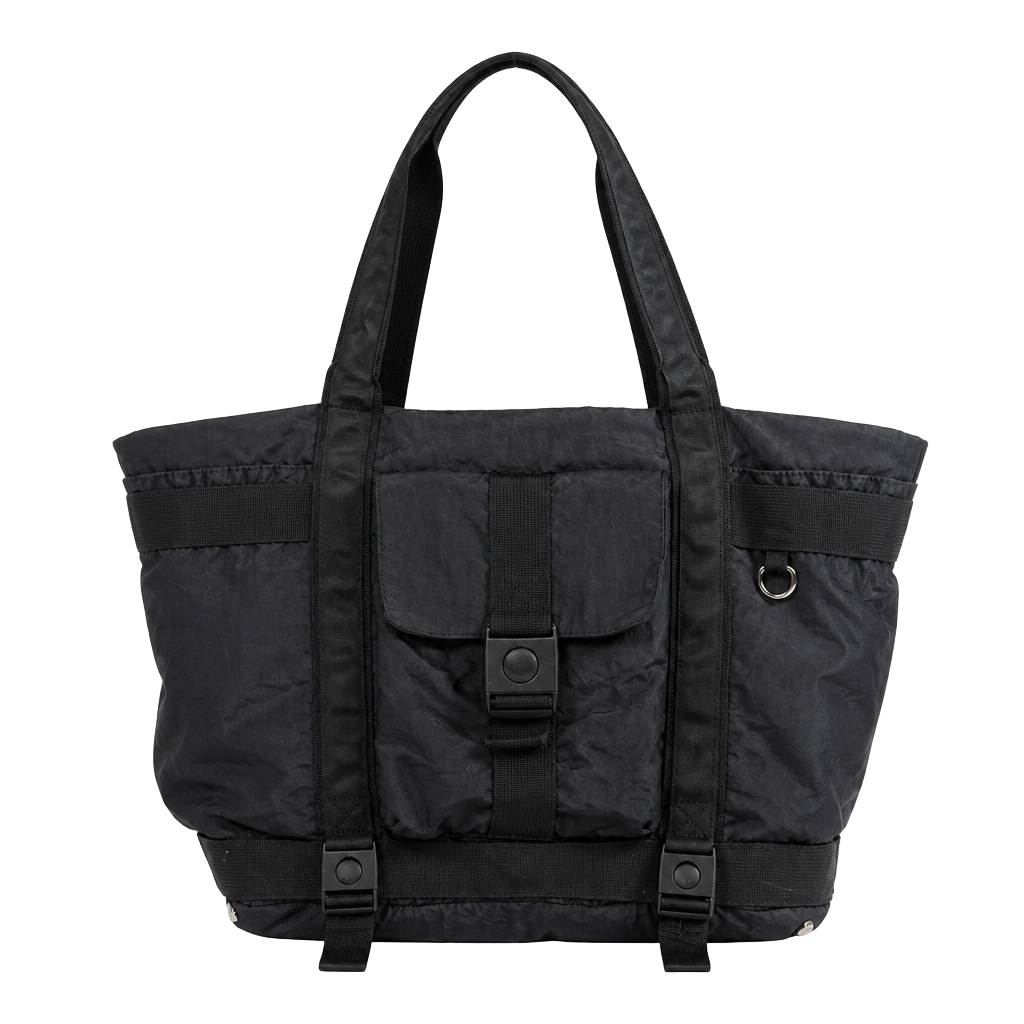 Tommy Bahama Black Nylon Utility Tote Bag 1