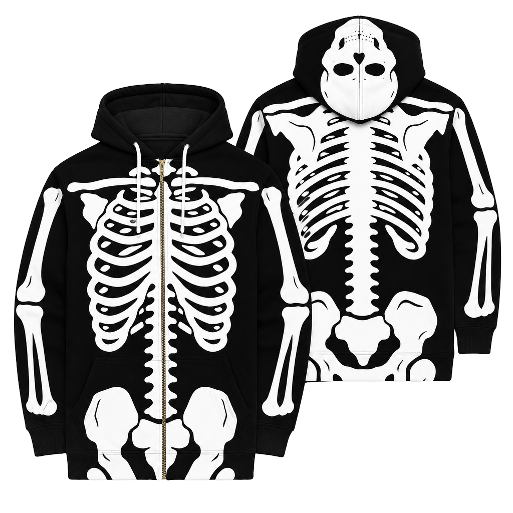 Boys 8-20 Skeleton Graphic Hoodie, 1