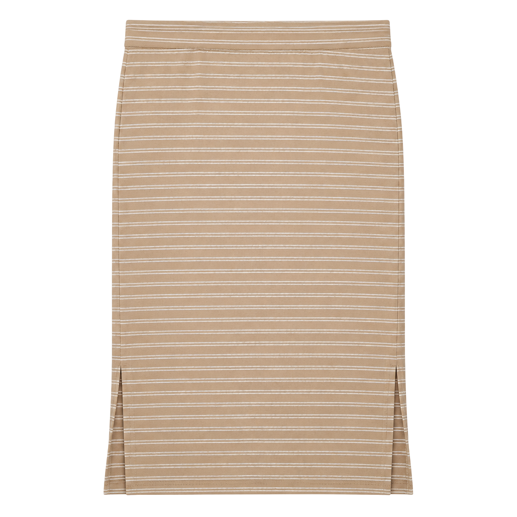 Isaac Mizrahi Live! Skirt Size XLT Striped Midi 1