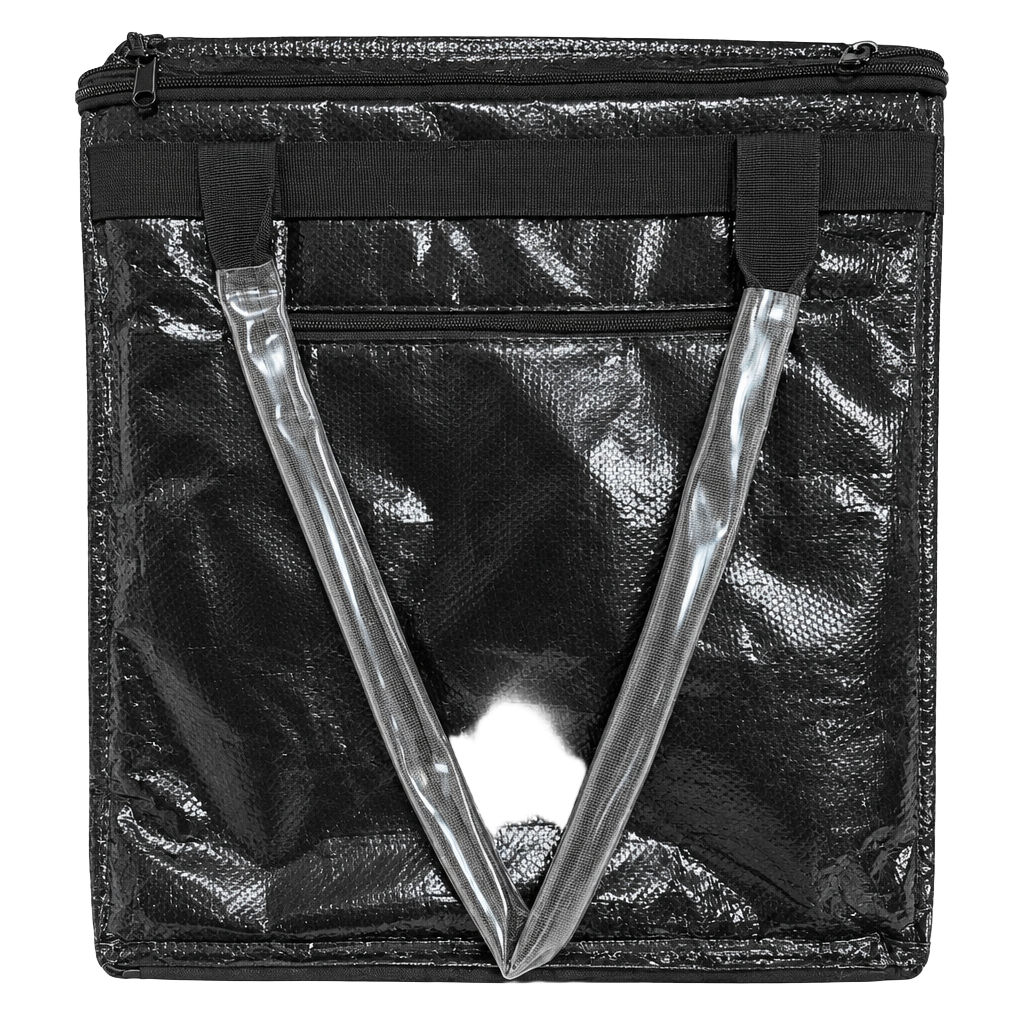 Fanwoli Rolling Grocery Bag on Wheels Black 1
