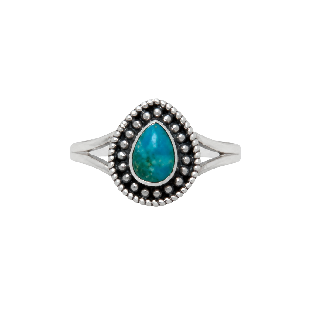 Southwestern Kingman Turquoise Ring 925 Sterling Silver Artisan Handmade 1