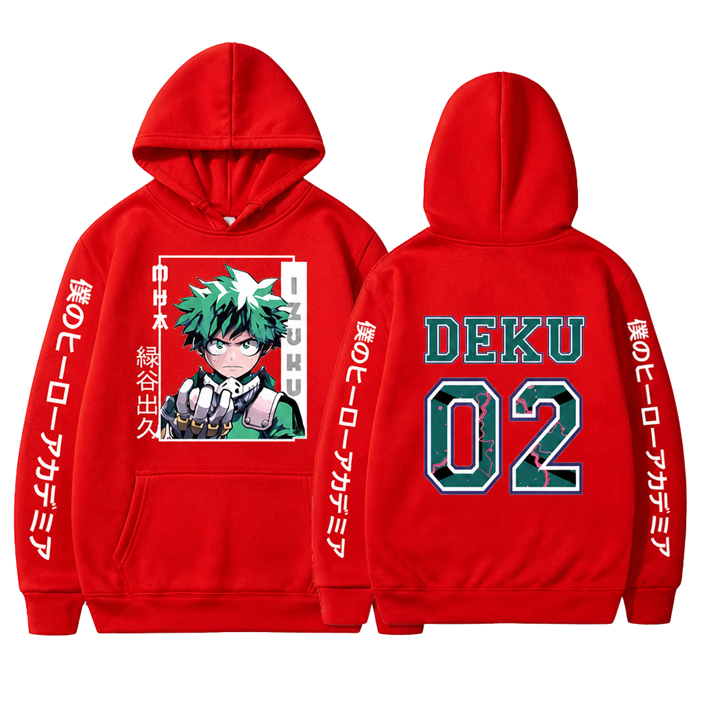 My Hero Academia Deku Team Hoodie 1