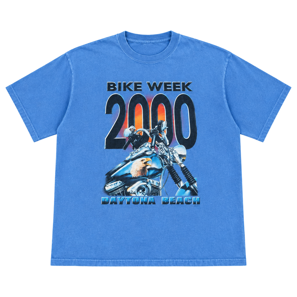 Tultex Bike Week 2000 Daytona Beach T-Shirt Size 2XL 1