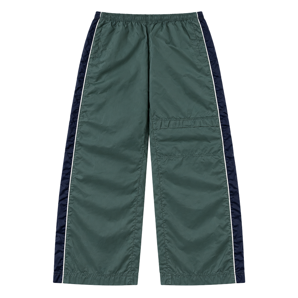 Y2K Nike Baggy Nylon Track Pants 1