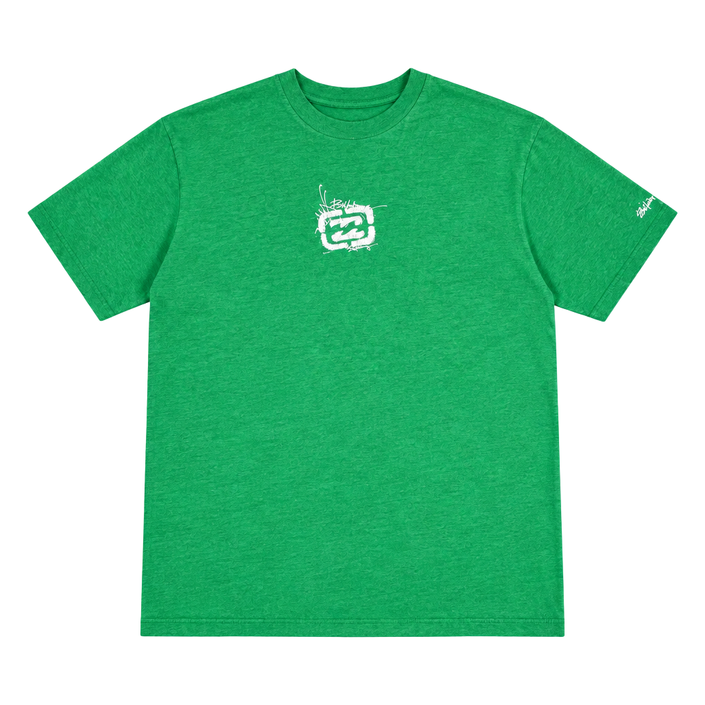 90s Billabong T-Shirt Size L Green Surf Logo 1