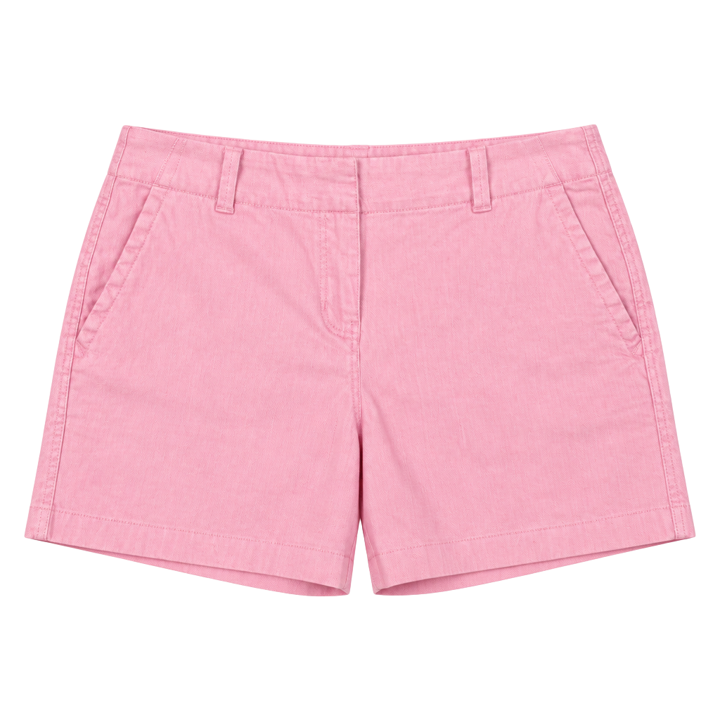 NWOT Vineyard Vines Chino Shorts Size 8 Pink Herringbone Twill 1