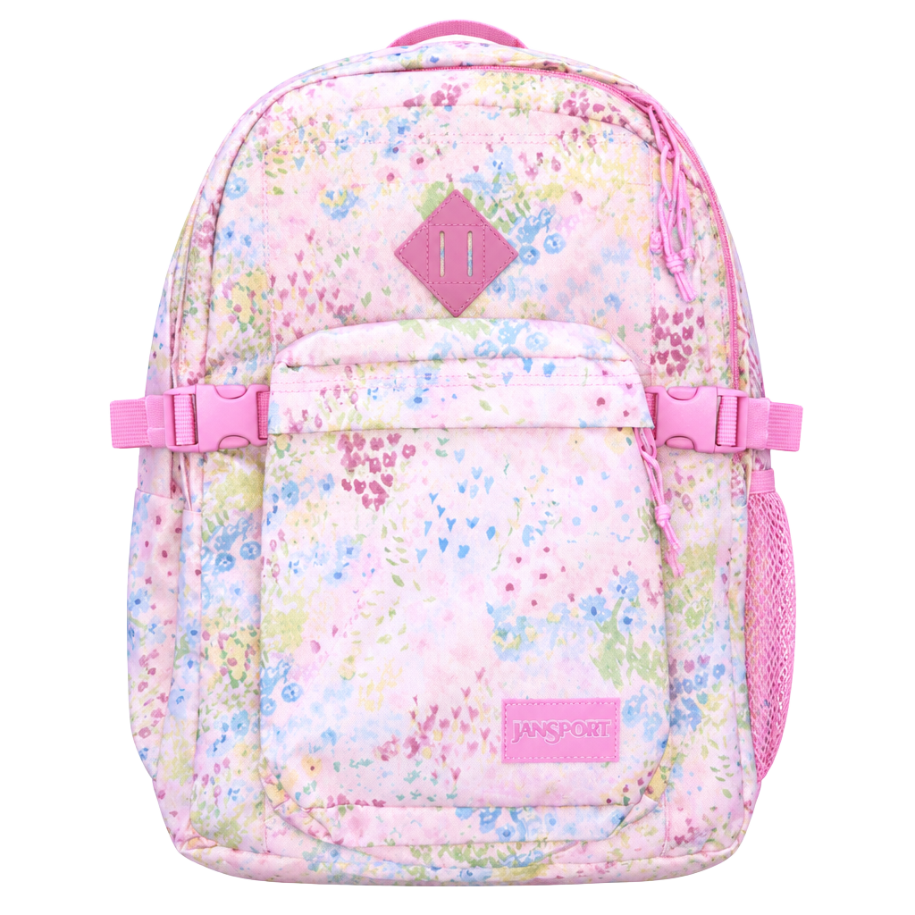JanSport Main Campus XL Backpack Simplified Floral 1